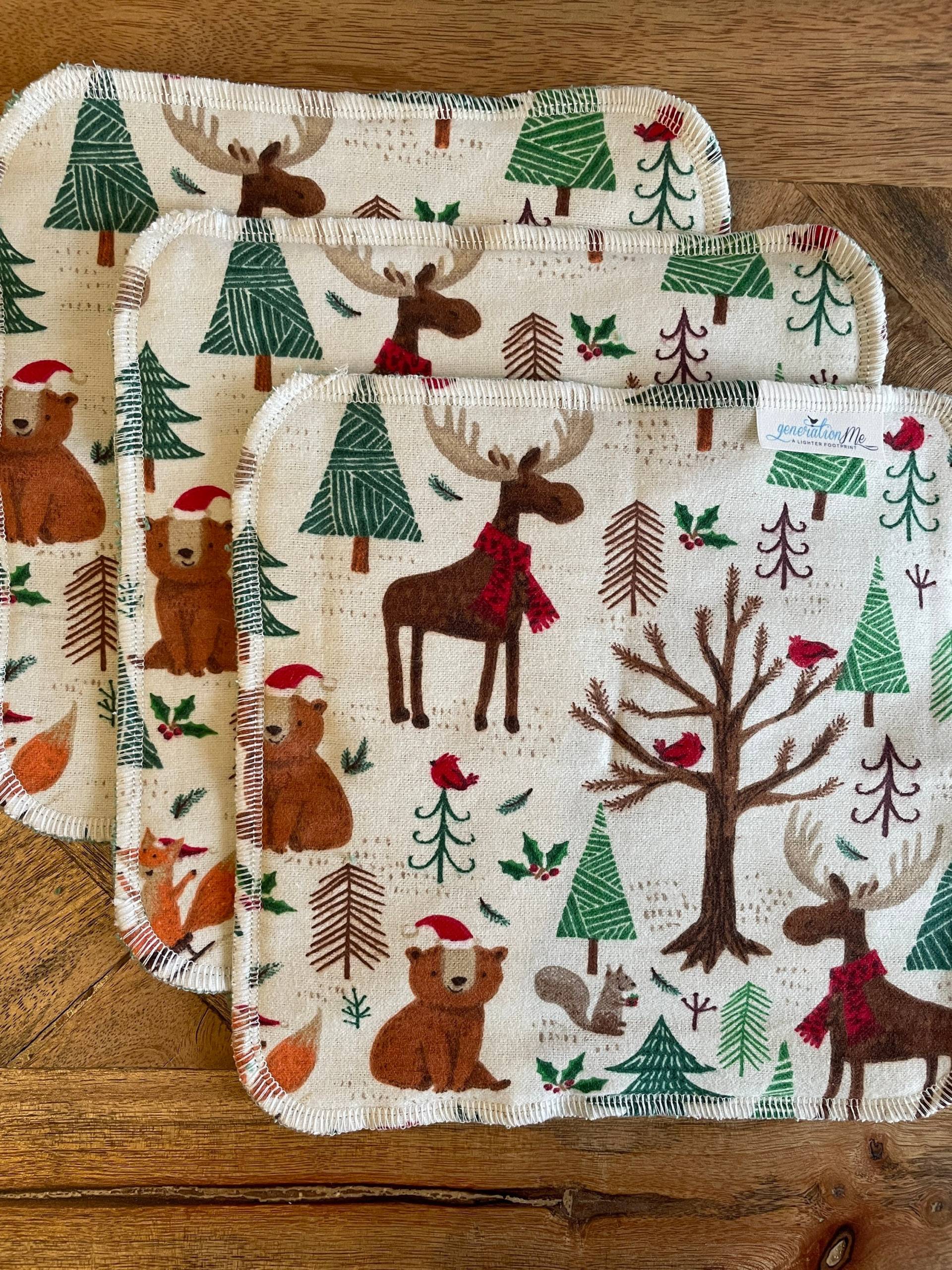 Waldtiere Kinderwaschlappen, Küchen - Oder Badezimmerwaschlappen, Urlaub Dekor Waldtiere Kinderwaschlappen, Küchen - Oder Badezimmerwaschlappen, Urlaub Dekor von Etsy - generationMe