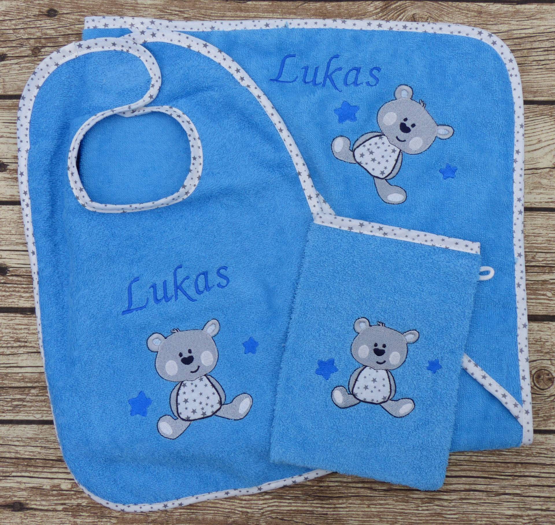 Kapuzenhandtuch-Set Xl Mit Namen - Hund Türkis Kapuzenhandtuch-Set Xl Mit Namen - Hund Türkis von Etsy - geschenkelibelle