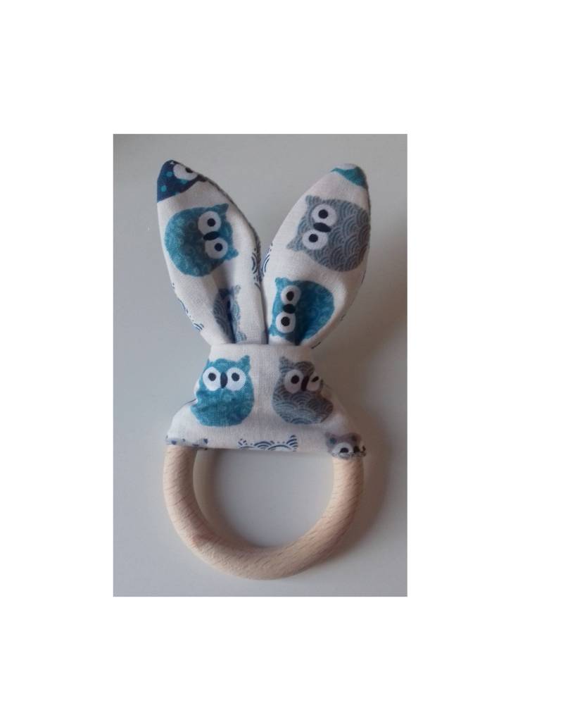 Rassel Hase Blaue Eule Rassel Hase Blaue Eule von Etsy - glamclemencecouture