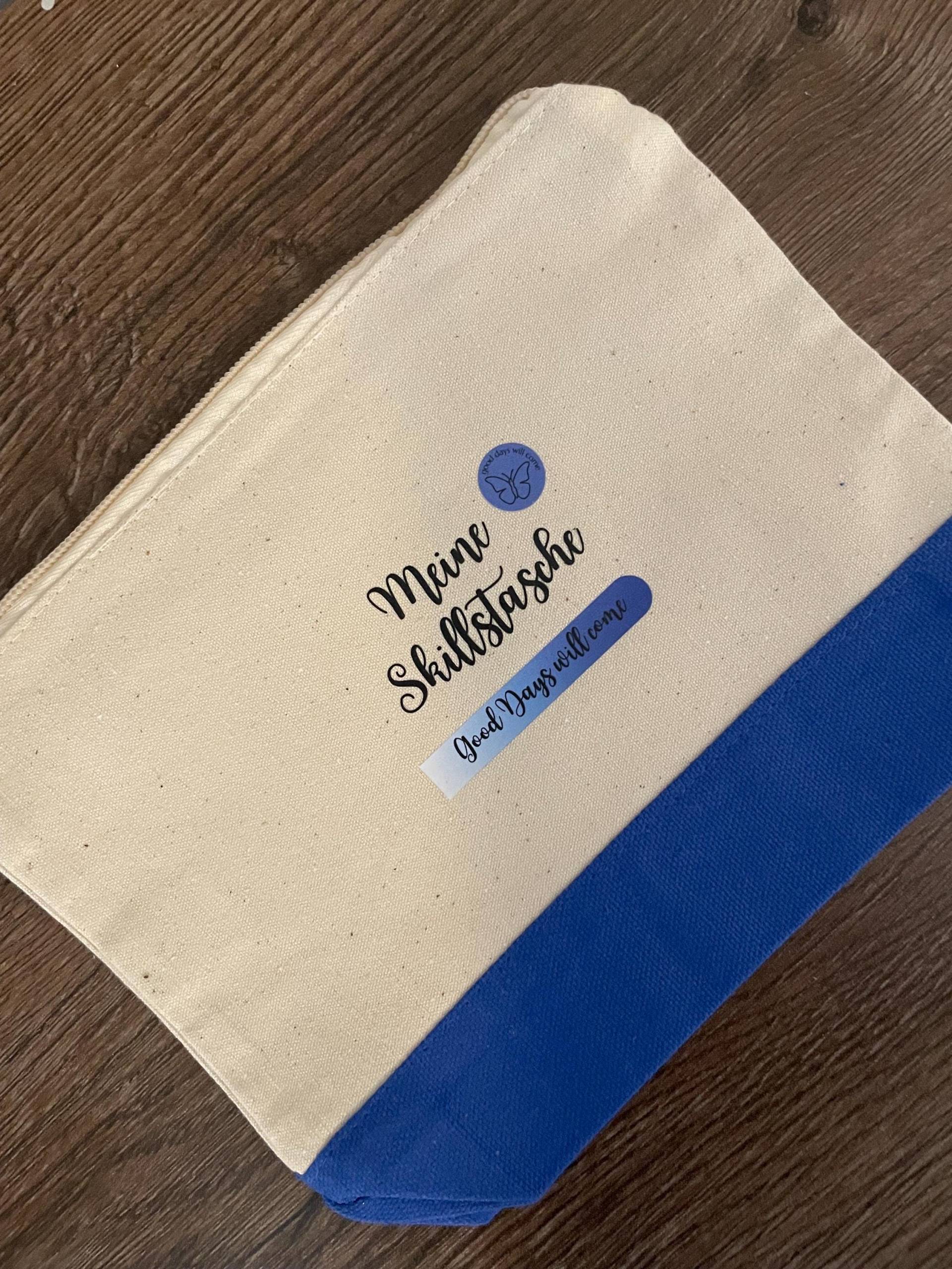 Skills Tasche Ohne Good Days Will Come Blau von Etsy - gooddayswillcome