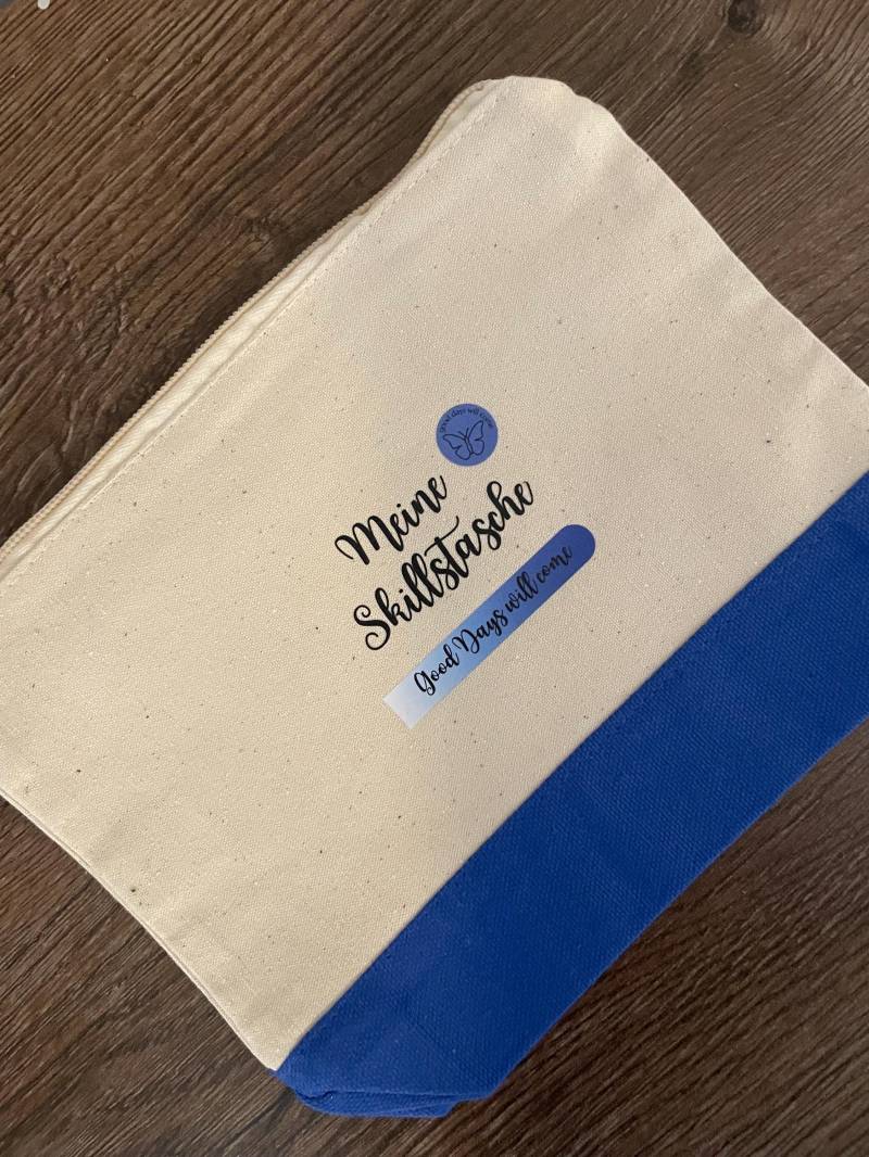 Skills Tasche Ohne Good Days Will Come Blau von Etsy - gooddayswillcome