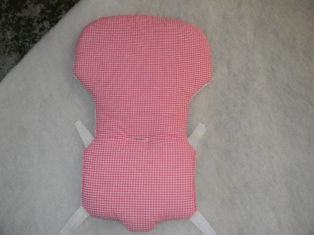 Eddier Hochstuhl Bezug in Rosa Vichykaro von Etsy - grandmaoffive