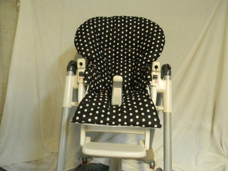 Peg Perego Bezug Für Prima Pappa Hochstuhl in Schwarz/Weiß von Etsy - grandmaoffive