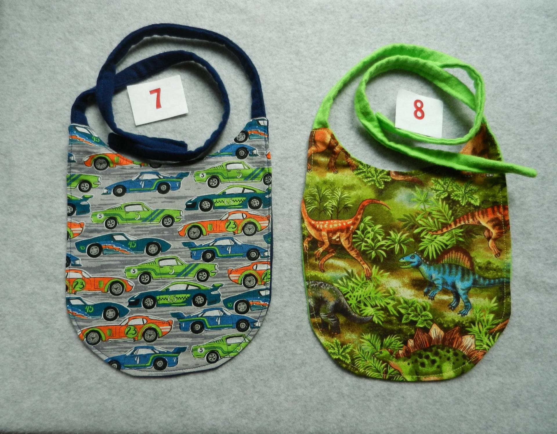 Handgefertigtes Baby Lätzchen Mit Bindeband von Etsy - grandmassewingloft
