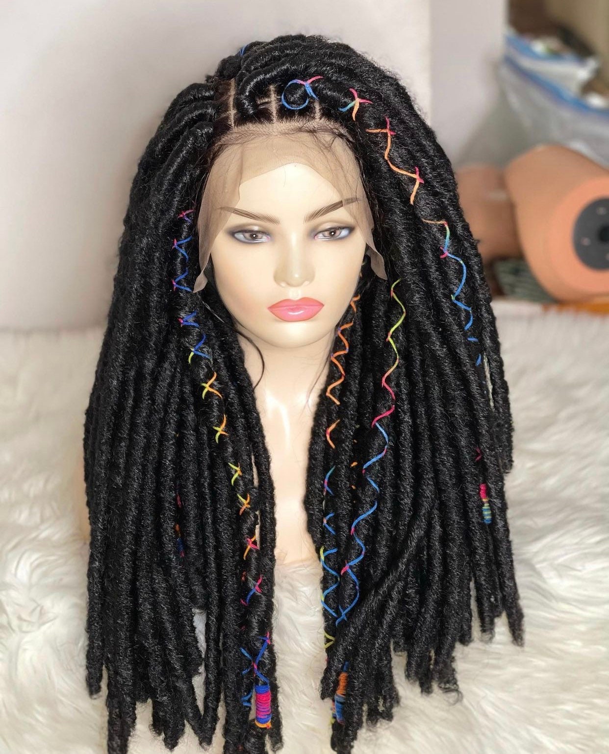 Schmetterling Locs Chaotisch Eisern Locs Textur Perücken Für Schwarze Frauen Natürliche Dread Liebe Perücke, Not-Locs Faux Locs, Göttin Boho Schmetterling Locs Chaotisch Eisern Locs Textur Perücken Für Schwarze Frauen Natürliche Dread Liebe Perücke, Not-Locs Faux Locs, Göttin Boho von Etsy - hairfficient