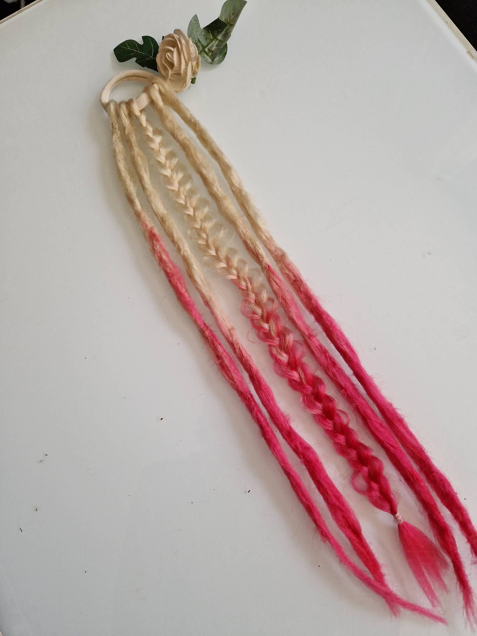 Dreadgummi Blond Pink Dreadgummi Blond Pink von Etsy - hairkelei