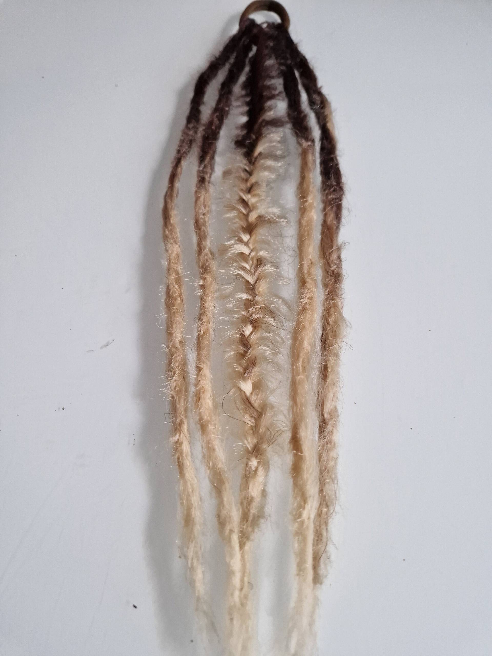 Dreadgummi Braun Blond Dreadgummi Braun Blond von Etsy - hairkelei
