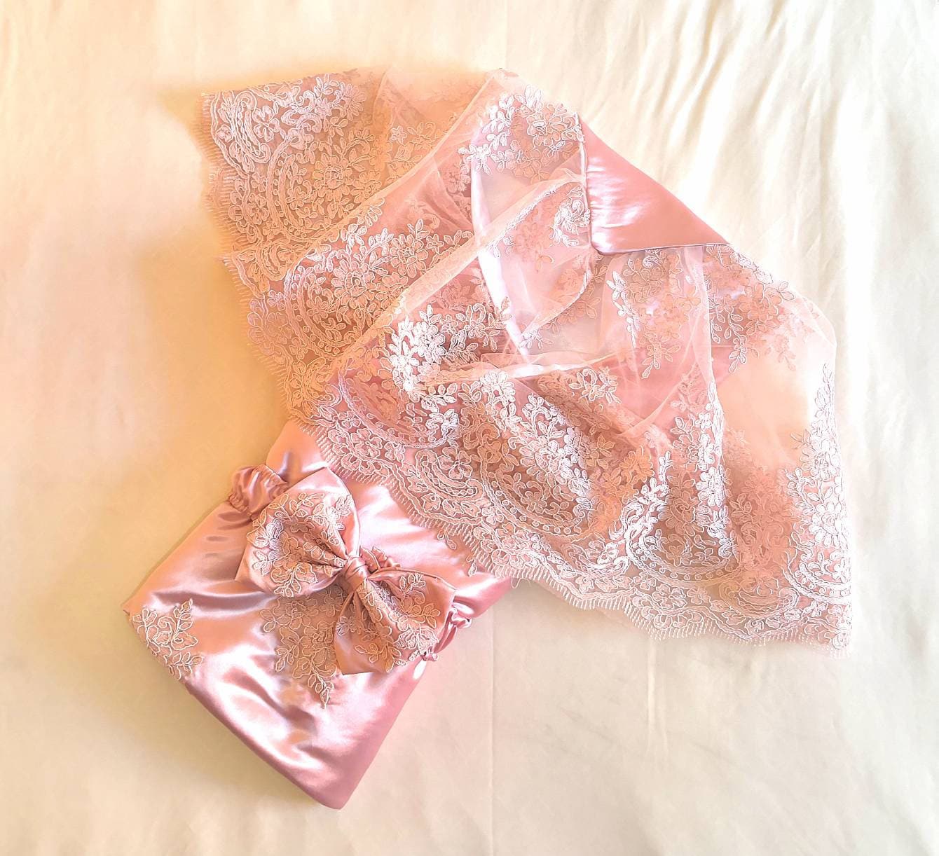 Spitze-Baby-Decke, Baby-Mädchen Satin Wickeln, Neugeborenen Rosa Swaddle, Taufe Kleid Mädchen, Baby-Dusche-Geschenk, Cocoon Swaddle Sack, Geschenk von Etsy - hamaratkontes