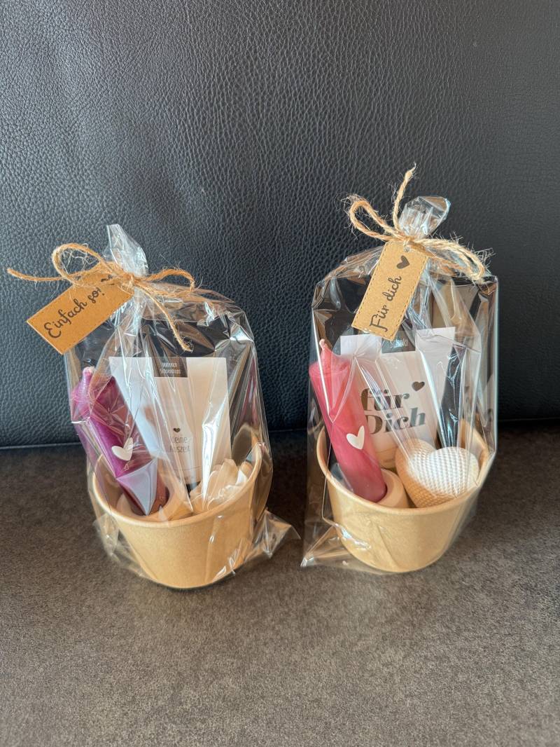 Geschenk Set Raysin Keraflott Schoko Kerze Kerzenständer Herz Rose Im Becher Geburtstag Valentinstag Muttertag Lieblingsmensch Oma von Etsy - handmadebyKerstinS