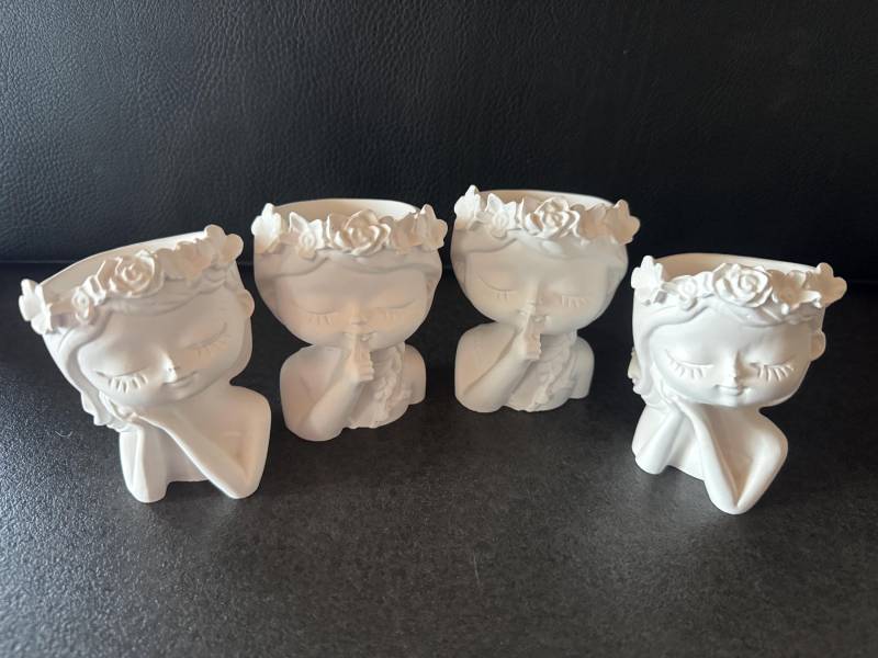 Mädchenkopf Raysin Blumenmädchen von Etsy - handmadebyKerstinS