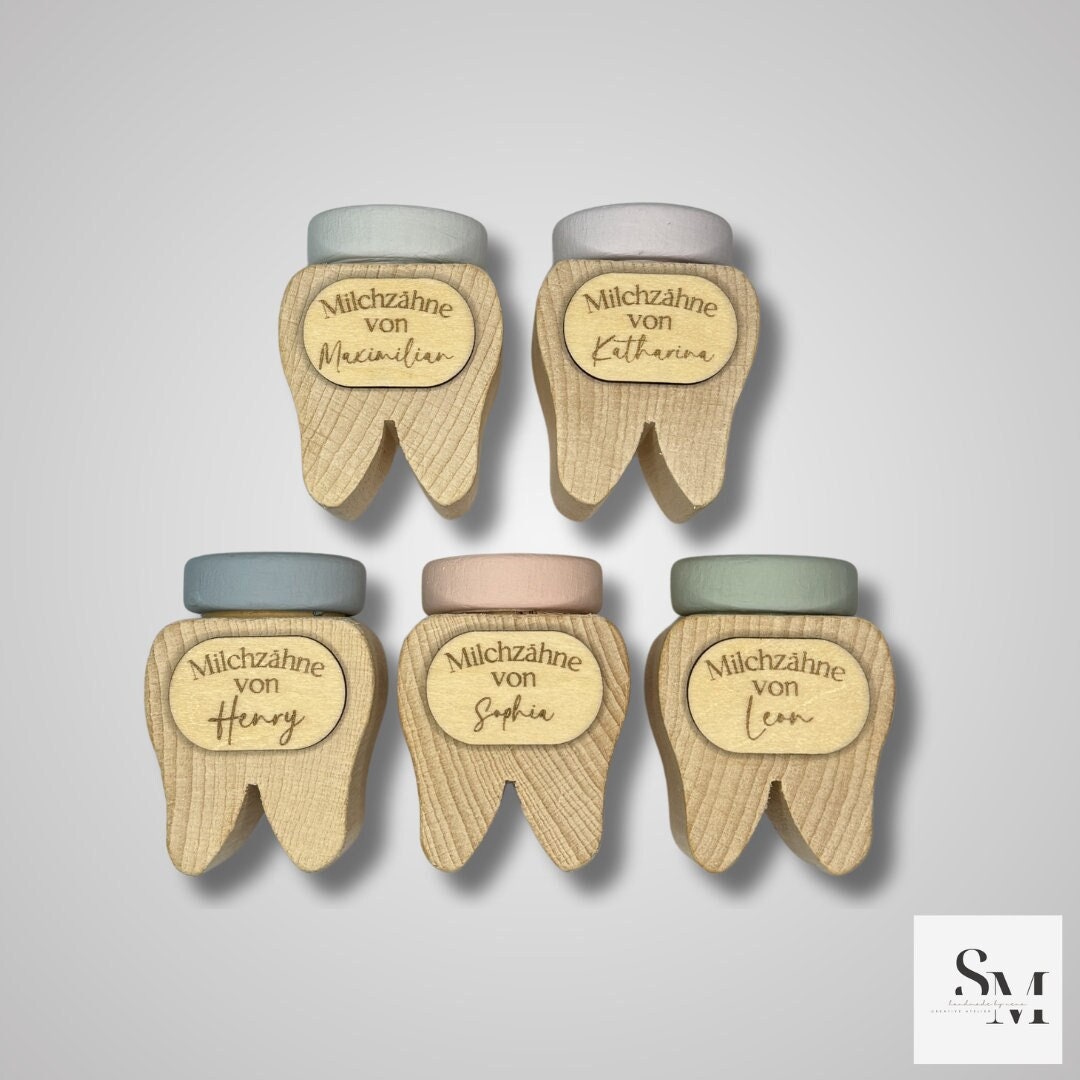 Personalisierte Zahndose | Individuell Gravierbare Zur Geburt Geschenk Erinnerungsstück Für Die Ersten Zähne von Etsy - handmadebynenaShop