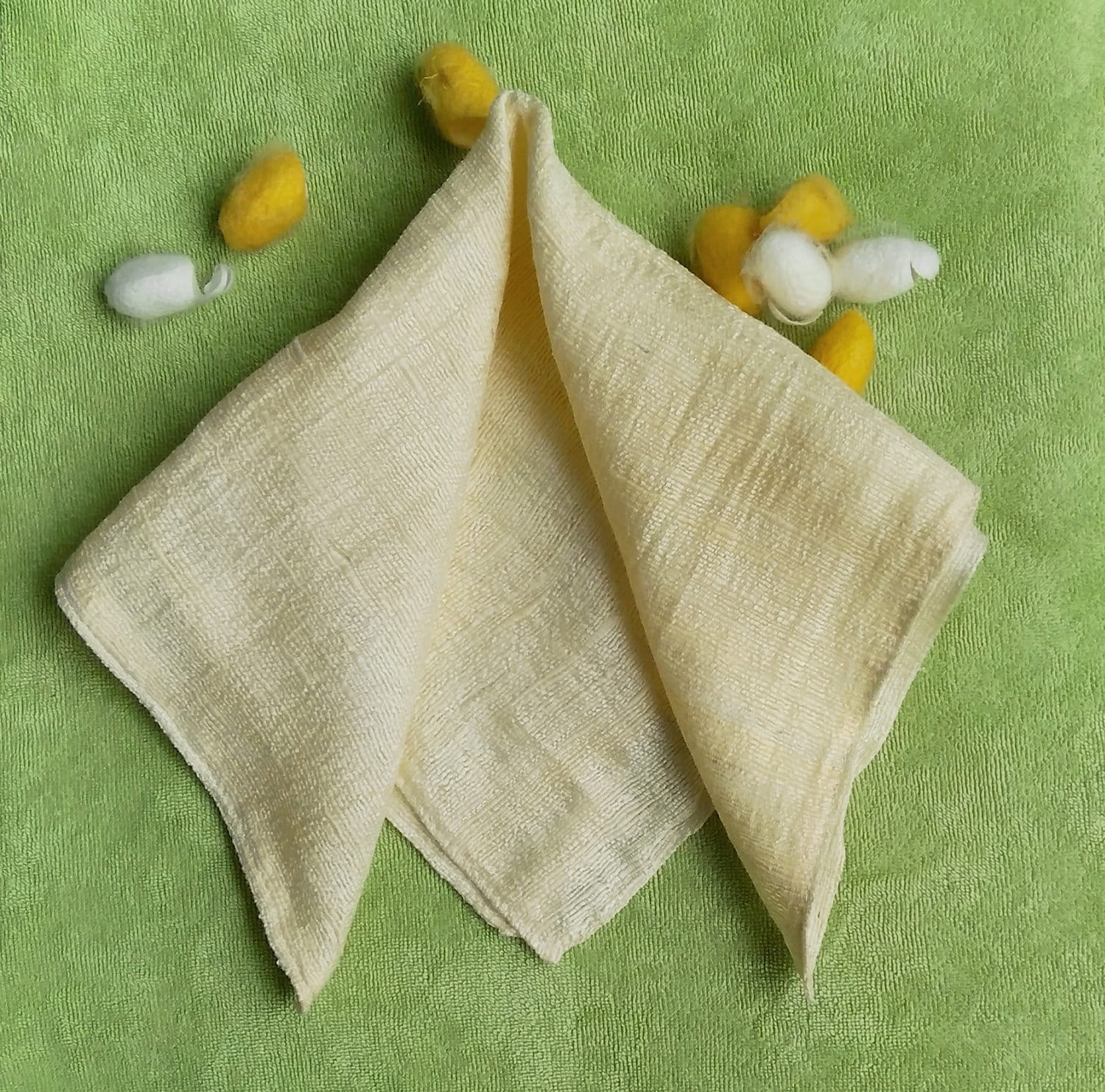 Handgewebtes Gesichtstuch Aus Rohseide Antibakterieller Spa-Waschlappen von Etsy - hanoicraftshop