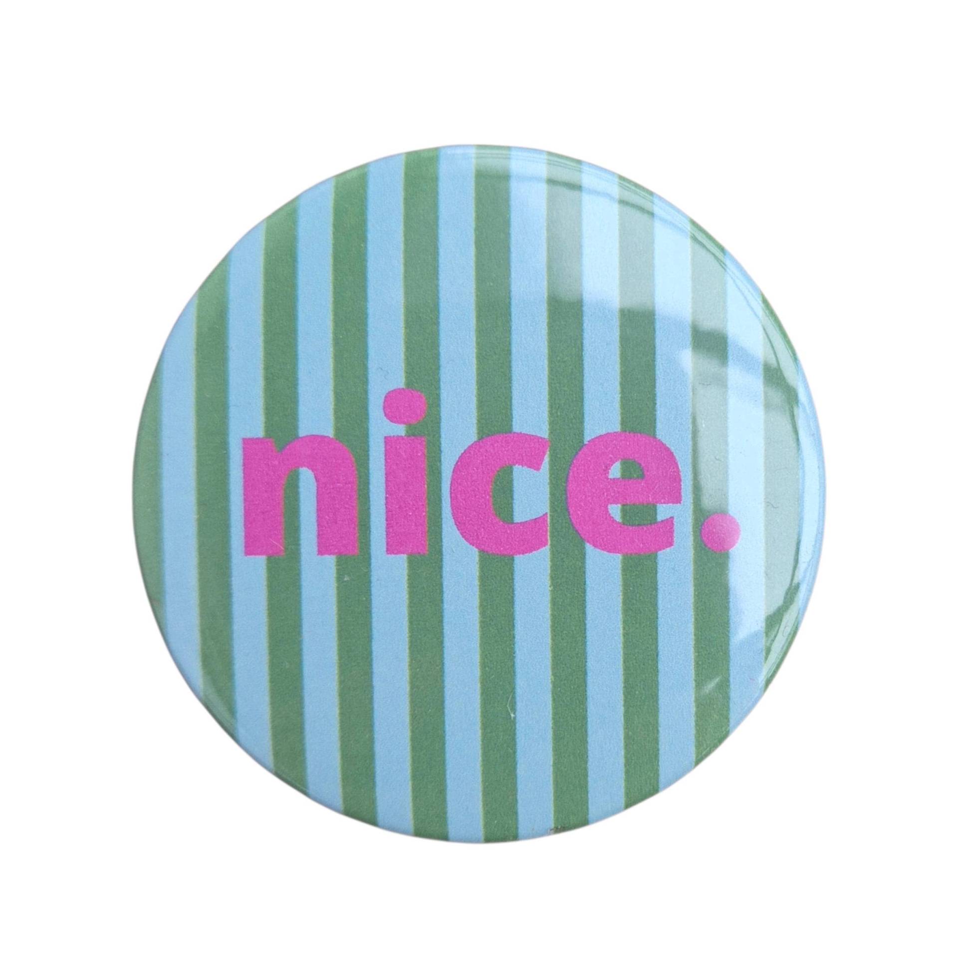 Taschenspiegel Nice | Ts1005 von Etsy - happysmileMaya