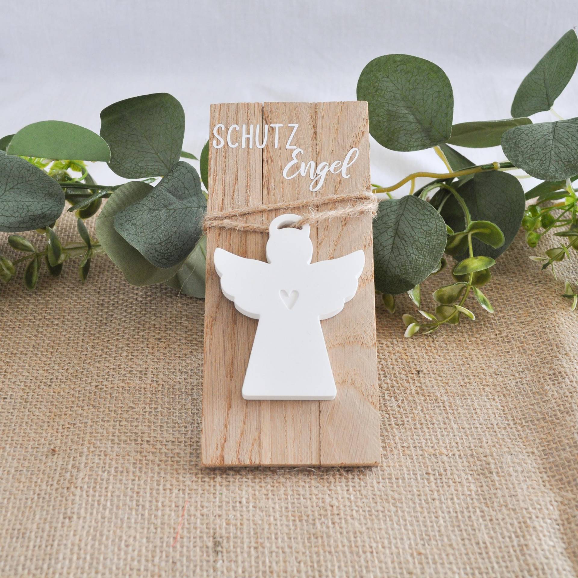 Schutzengel, Schutzengelbrett, Geschenk, Holzklötzchen, Personalisiert von Etsy - hausgemachtShop