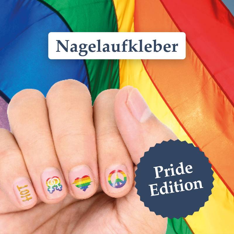 Nagelsticker Pride Edition | Csd Nail Sticker Lgbt Regenbogen Nägel Gay 28 Aufkleber Pro Bogen Love Is Lgbtiq+ von Etsy - heimild