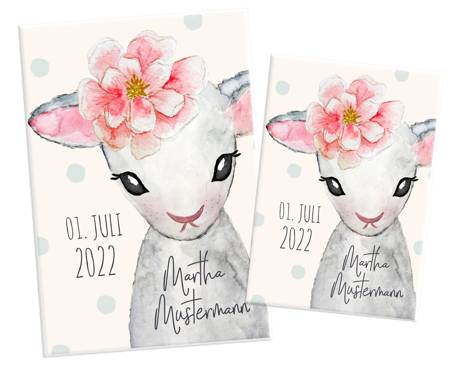 U Heft Hülle Impfpasshülle Lämmchen, Uheft & Impfpass Mädchen von Etsy - hejsue