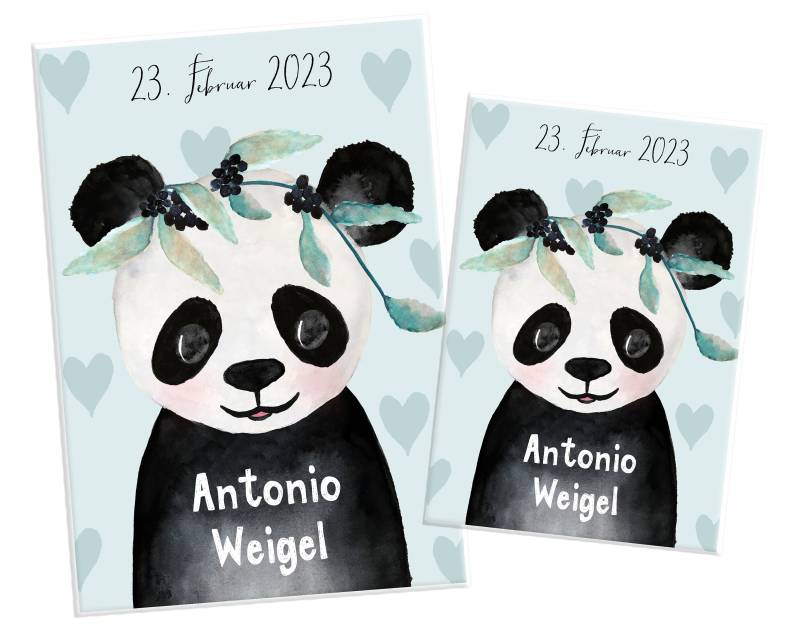 Uheft Hülle Impfpasshülle Name, & Impfpass Panda Junge Uheft Hülle Impfpasshülle Name, & Impfpass Panda Junge von Etsy - hejsue