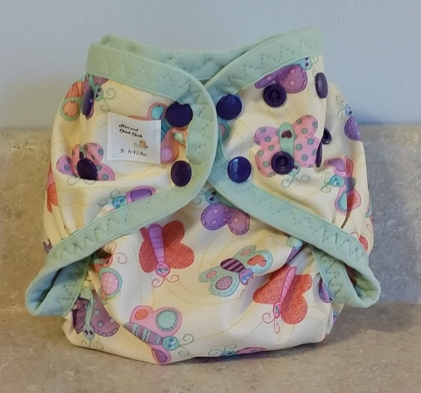Kleine Pul Windel Abdeckung Mit Bein Gussets - 6 Bis 12 Pfund Gelbe Schmetterlinge-21004 Kleine Pul Windel Abdeckung Mit Bein Gussets - 6 Bis 12 Pfund Gelbe Schmetterlinge-21004 von Etsy - henandchickcloth