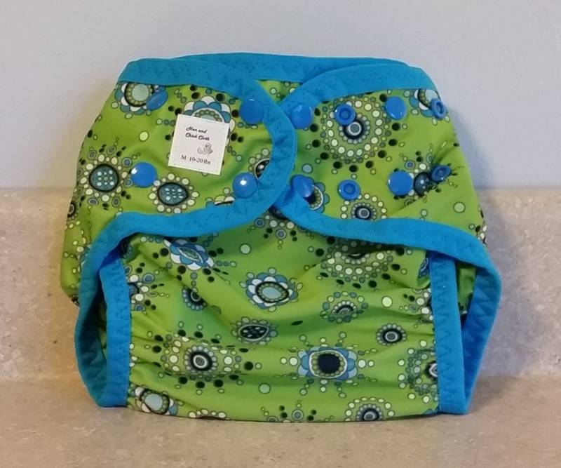 Mittlere Pul Windel Abdeckung Mit Bein Gussets - 10 Bis 20 Pfund- Starburst- 22002 von Etsy - henandchickcloth