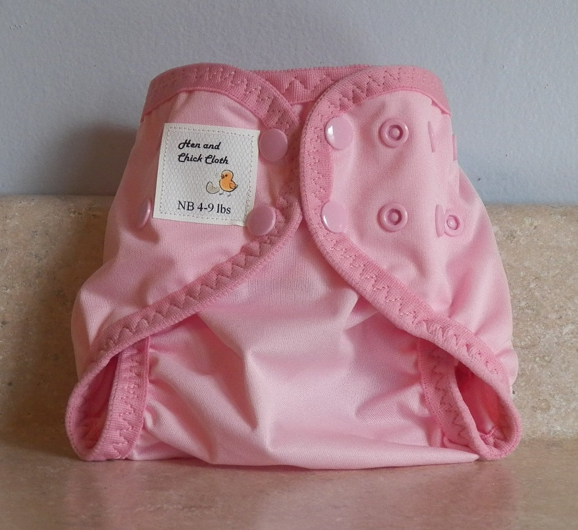 Neugeborenen Pul Windel Abdeckung Mit Bein Gussets - 4 Bis 9 Pfund-Baby Pink-20021 von Etsy - henandchickcloth