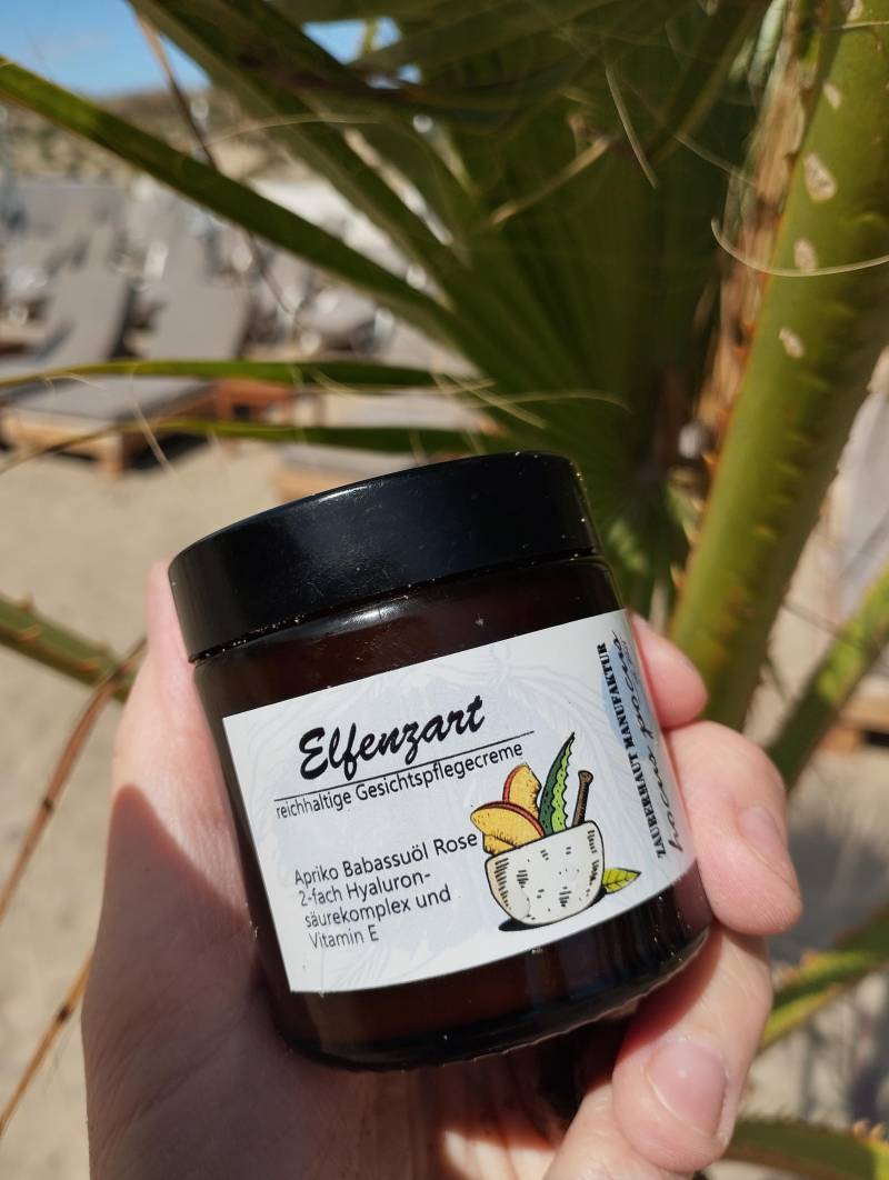 Reichhaltige 2-Fach Hyaluronsäure Creme Apriko Babassuöl Rose Mit Vitamin E von Etsy - hocuspocusZauberhaut