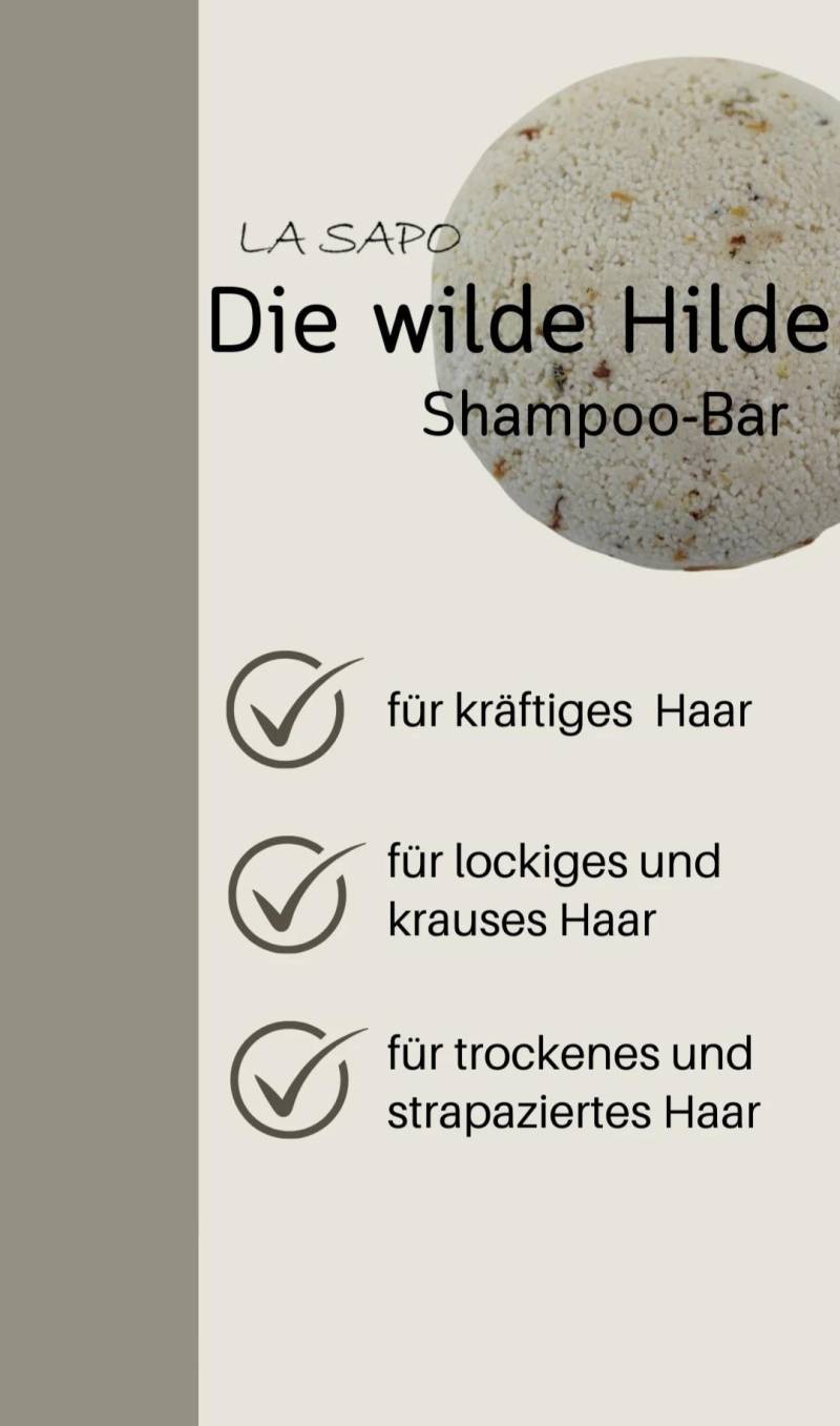 La Sapo Shampoo Bar "Die Wilde Hilde' von Etsy - hocuspocusZauberhaut