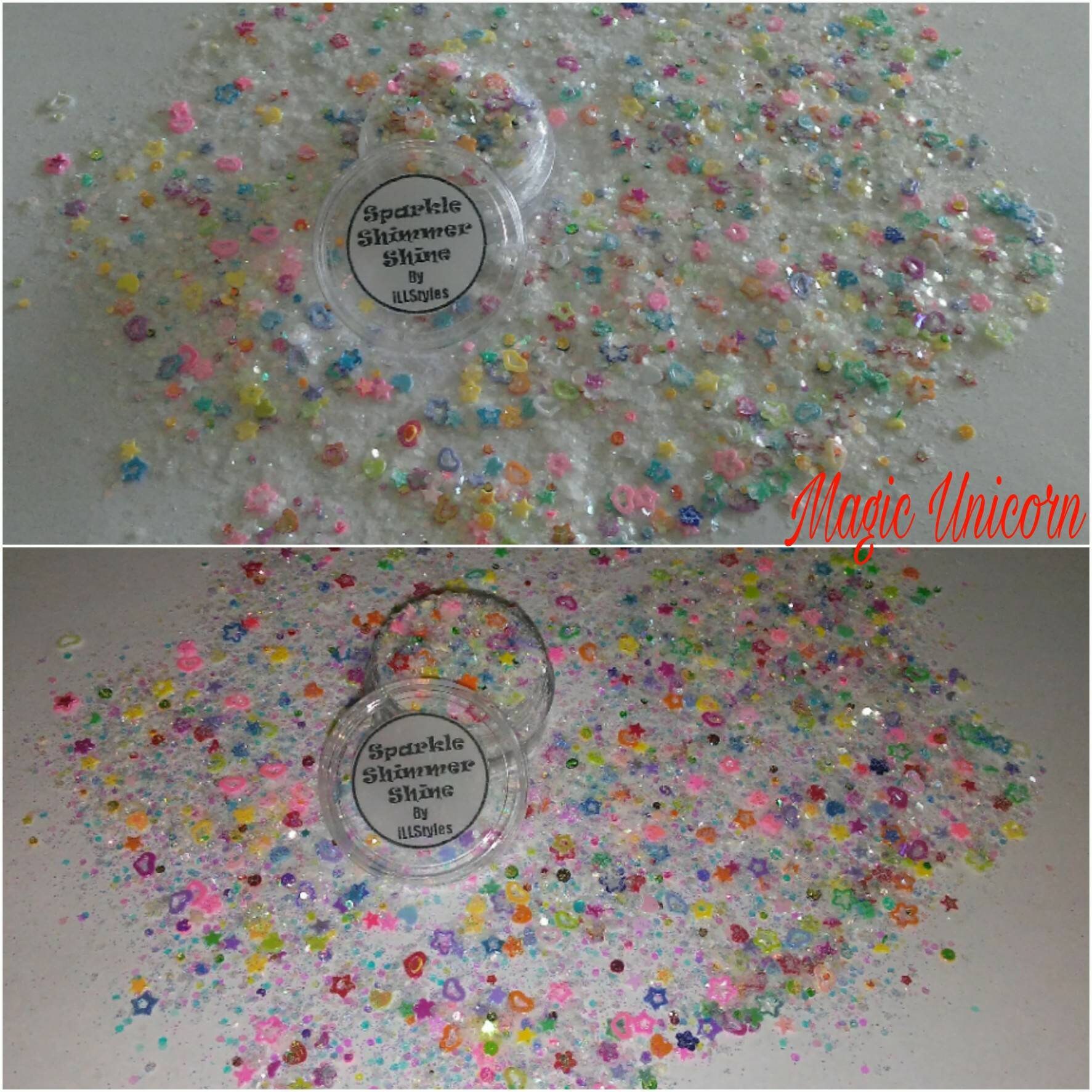 Bunt Glitzernd. 9 Verschiedene Sorten Zur Auswahl. Sparkle Schimmer Glanz Von Illstyles von Etsy - iLLstyles