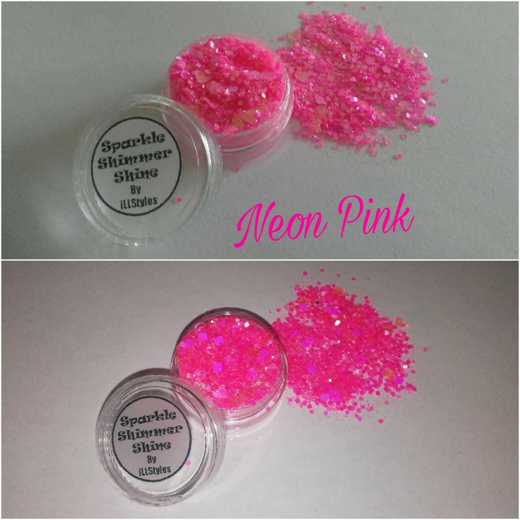 Neon Glitzernd. 9 Verschiedene Sorten Zur Auswahl. Sparkle Schimmer Glanz Von Illstyles von Etsy - iLLstyles
