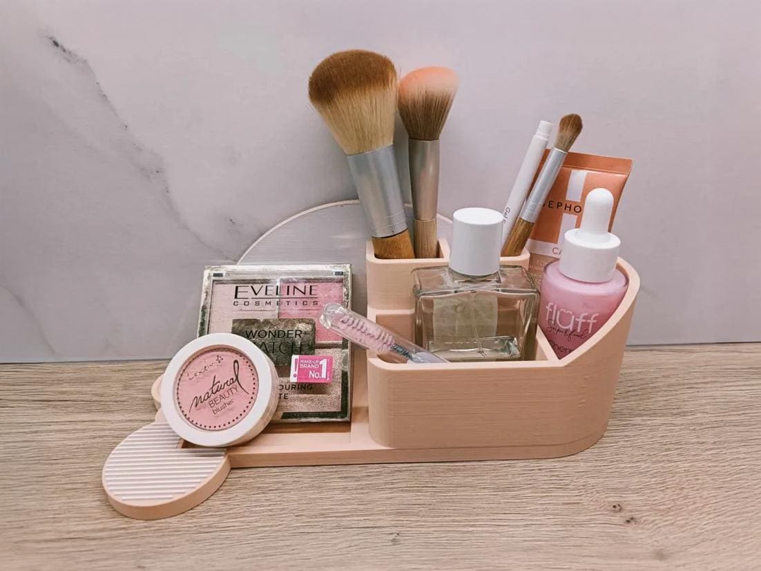 Make-Up Organizer Modern Premium - Schminkorganizer Für Kosmetik, Pinsel & Parfum Aufbewahrung in Vielen Farben von Etsy - iliorganizesystem
