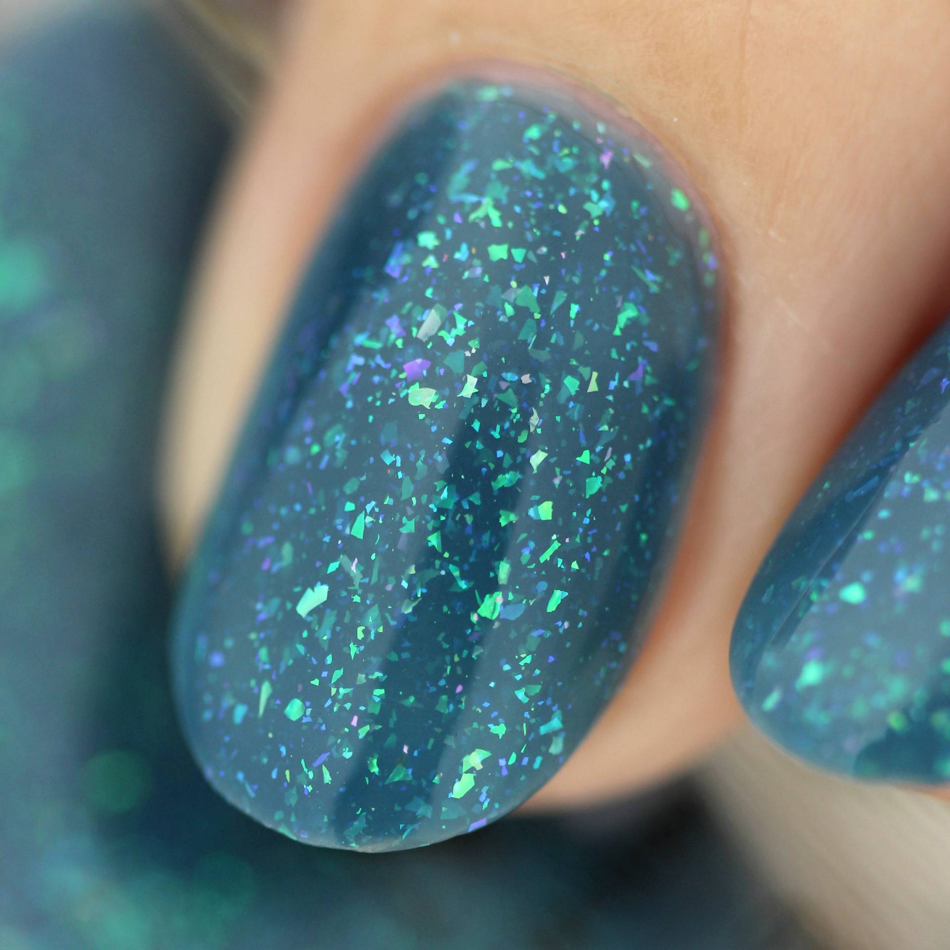 Die Botschaft - Celadon Blue Jelly Schimmer Nagellack Die Botschaft - Celadon Blue Jelly Schimmer Nagellack von Etsy - ilnpbrand
