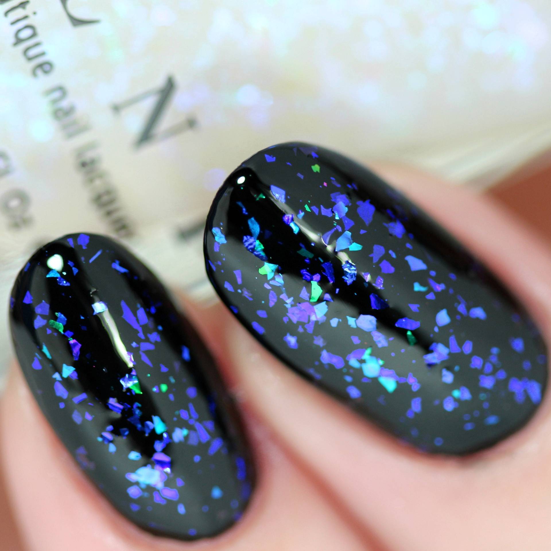 Spaced Out - Deep Blue, Lila Farbverschiebung Irisierende Flakie Topper Nagellack Spaced Out - Deep Blue, Lila Farbverschiebung Irisierende Flakie Topper Nagellack von Etsy - ilnpbrand