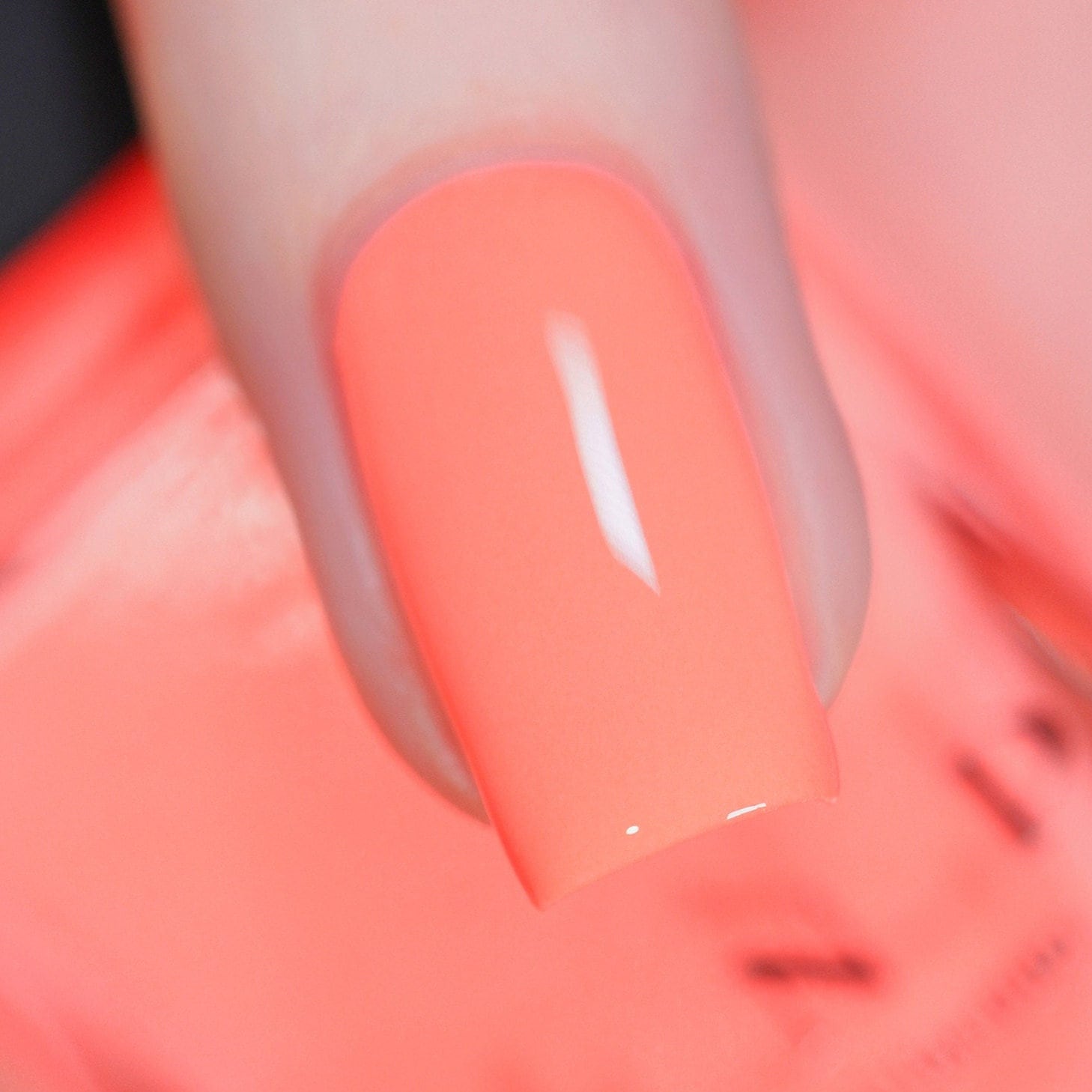 Sunny Days - Strahlender Neon Pfirsich Creme Nagellack Sunny Days - Strahlender Neon Pfirsich Creme Nagellack von Etsy - ilnpbrand