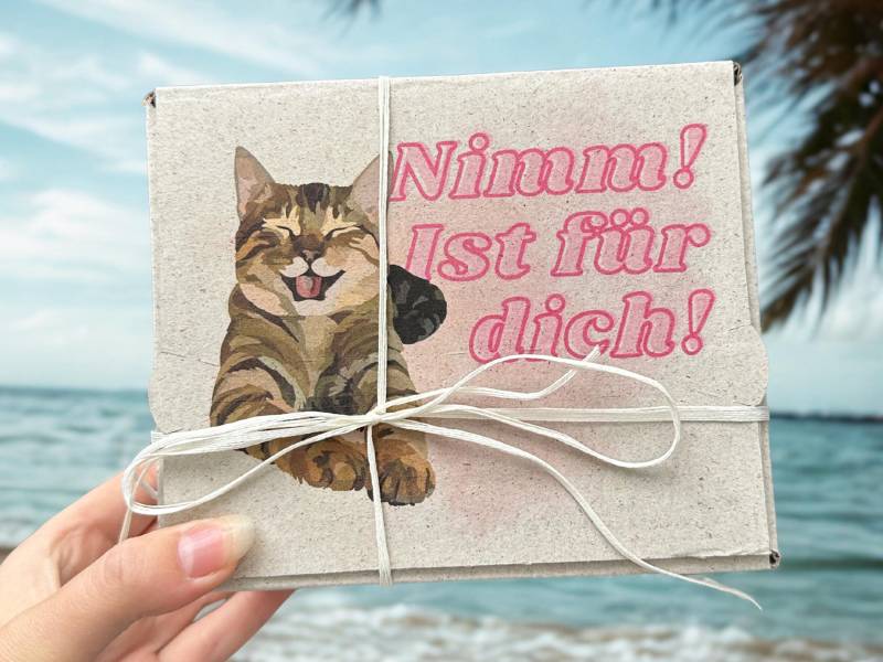 Überraschungsbox Mit Tiermotiven - Grußkarten, Magnete & Lesezeichen Nachhaltige Geschenkbox Restauflage von Etsy - jokastisch