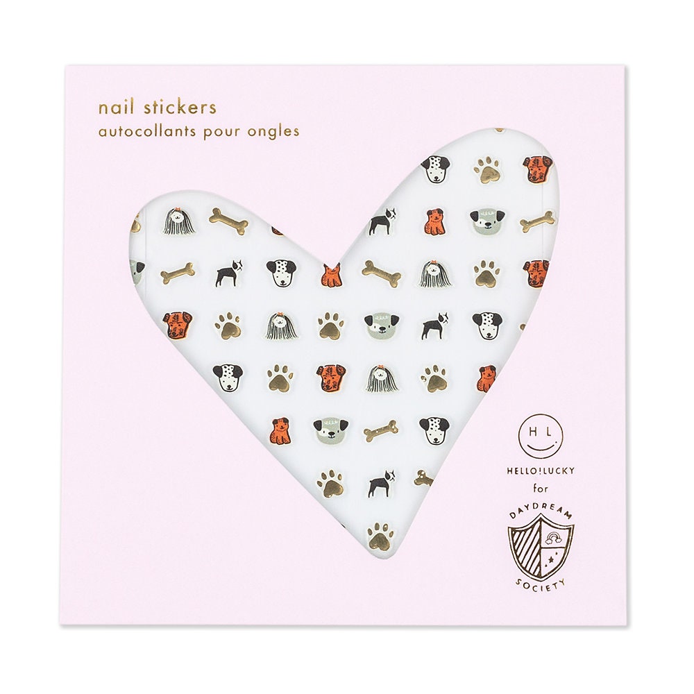 Welpe Hund Krallensticker - Packung Mit 1, 100 Stickern von Etsy - jollityandco