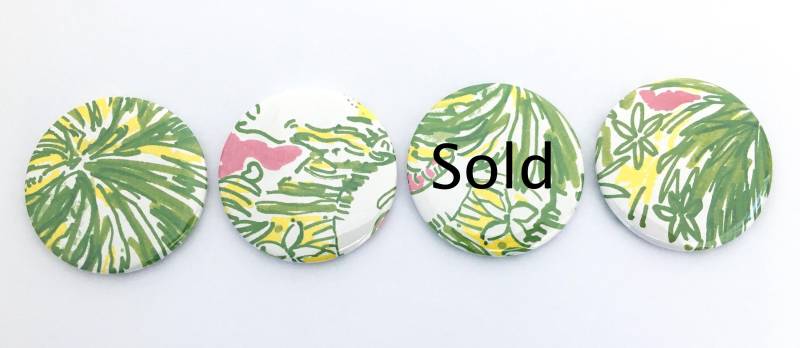 Grüne, Geblümte Taschenspiegel Grüne, Geblümte Taschenspiegel von Etsy - katiefavors