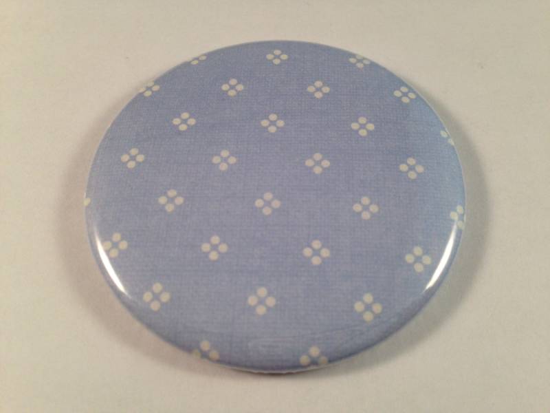 Hellblau Mit Weißen Dot Taschenspiegeln von Etsy - katiefavors