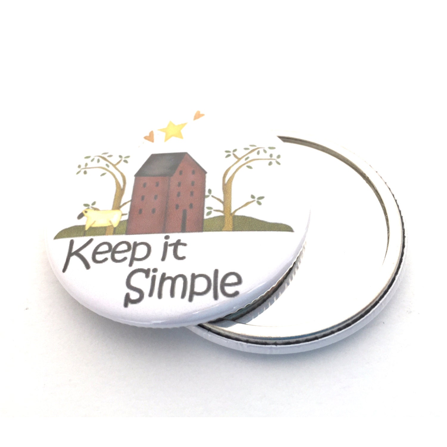 Keep It Simple Taschenspiegel von Etsy - katiefavors