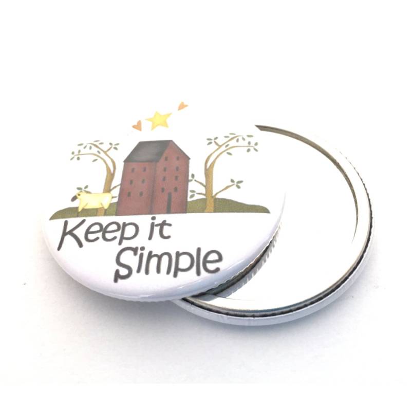 Keep It Simple Taschenspiegel von Etsy - katiefavors