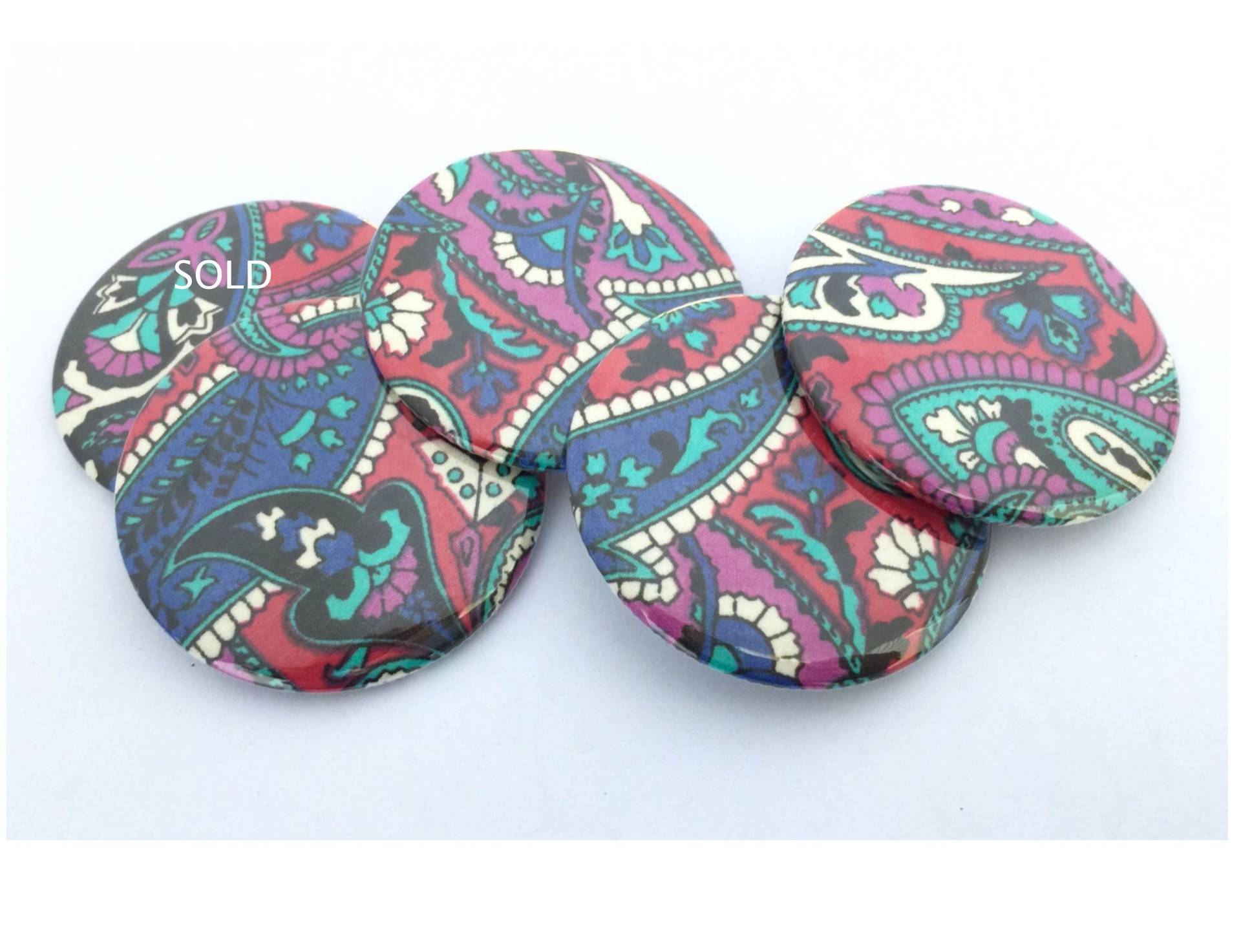 Paisley Taschenspiegel von Etsy - katiefavors