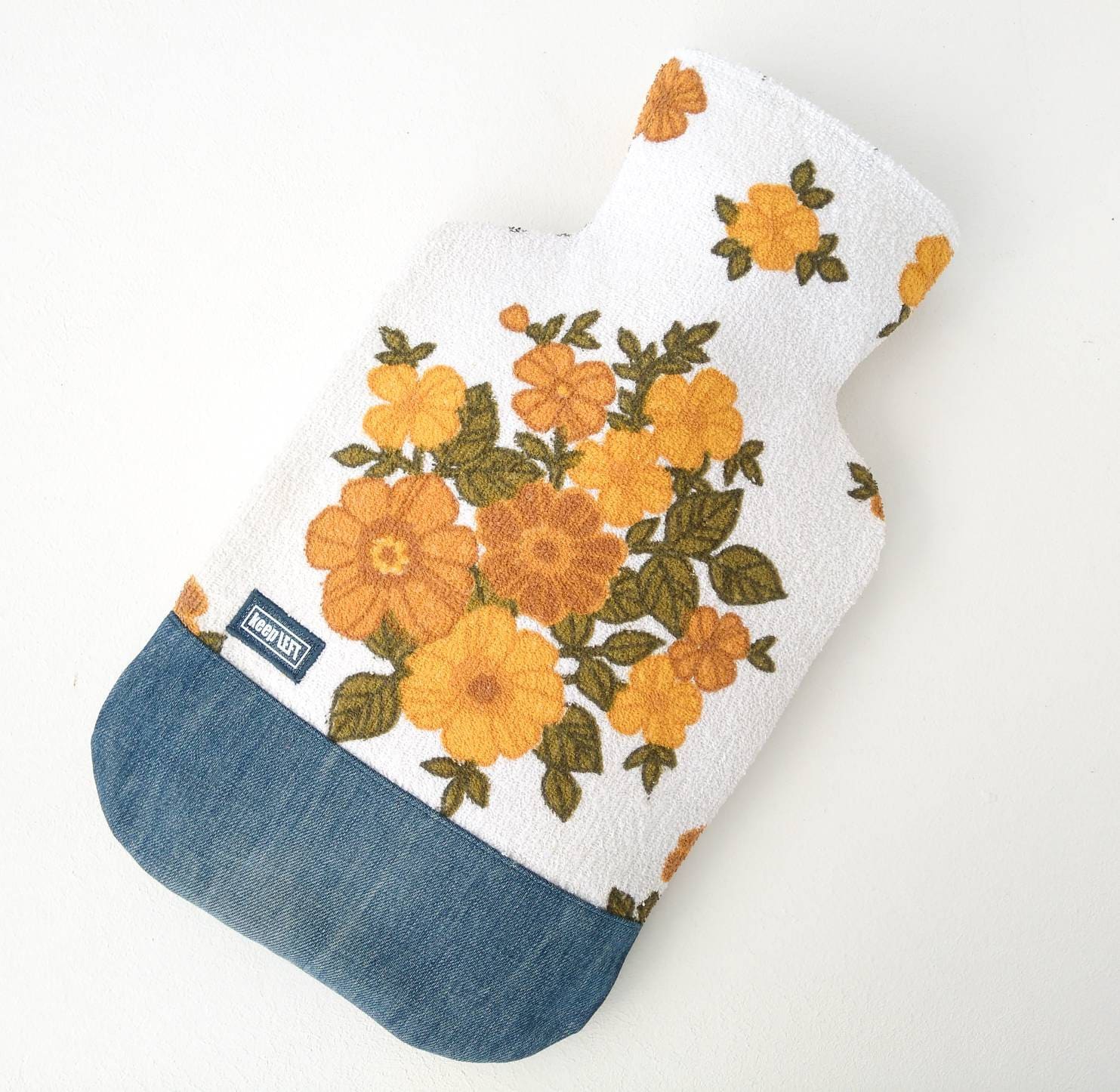 Wärmflaschenbezug - Handgefertigt Aus Vintage Frottee Wärmflaschenhülle Upcycling Produkte Nachhaltige Weihnachtsgeschenke von Etsy - keepLEFTupcycling