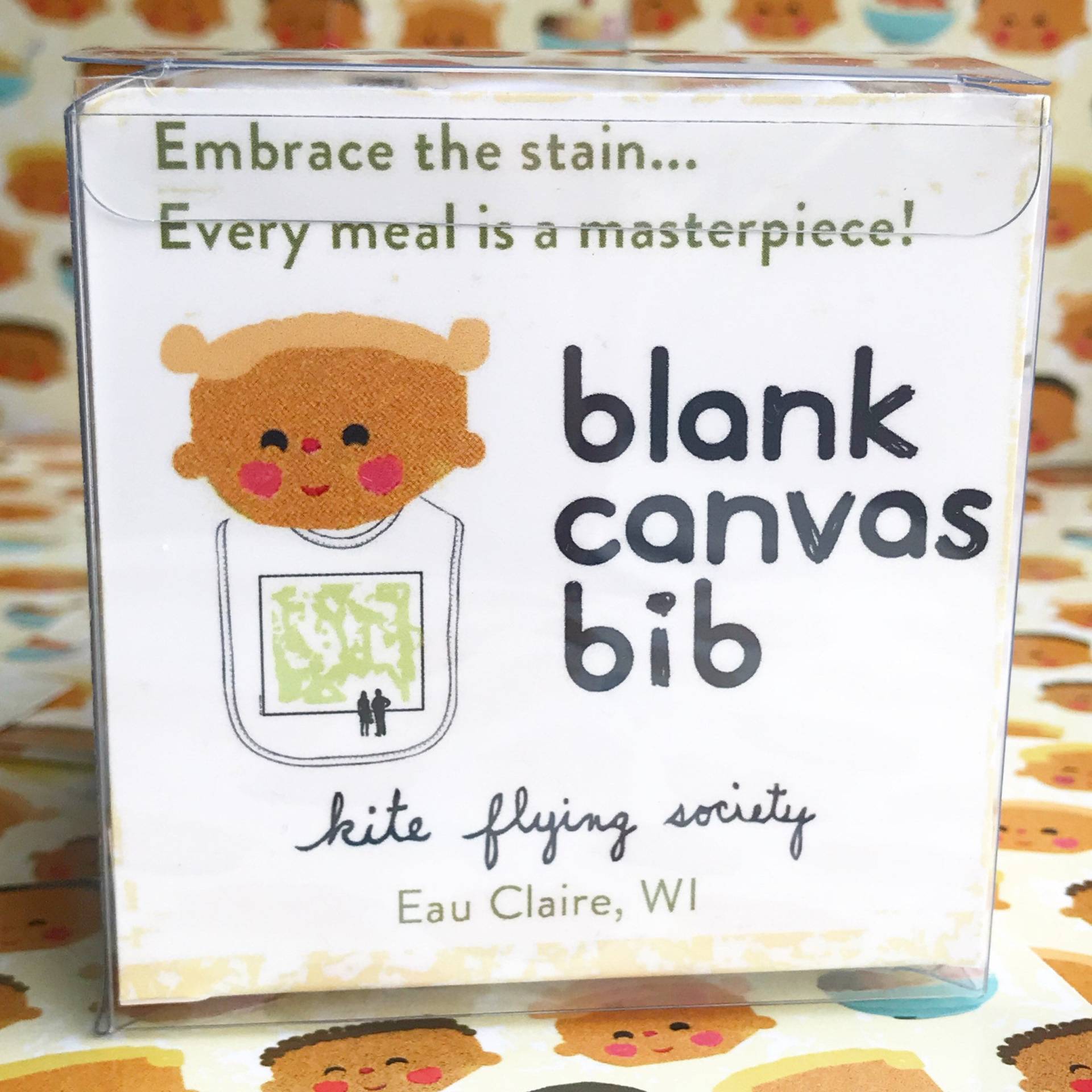 Sale Blank Canvas Lätzchen Eine Leinwand Für Mahlzeiten Meisterwerke | Boxed Baby von Etsy - kiteflyingsociety