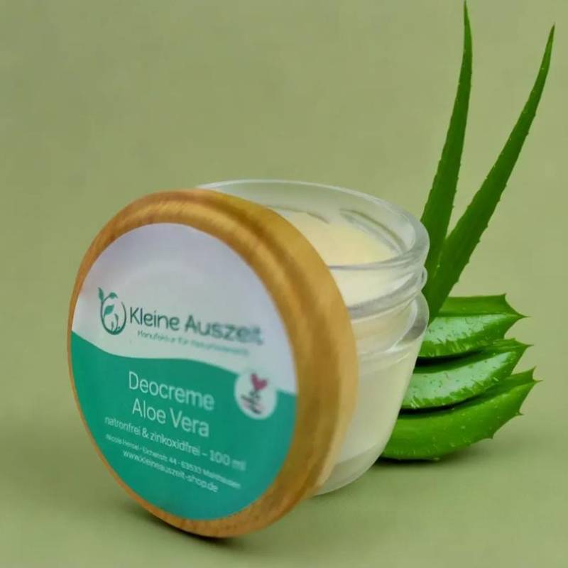 Natronfreie Deocreme Aloe Vera - Ohne Aluminium von Etsy - kleineAuszeit