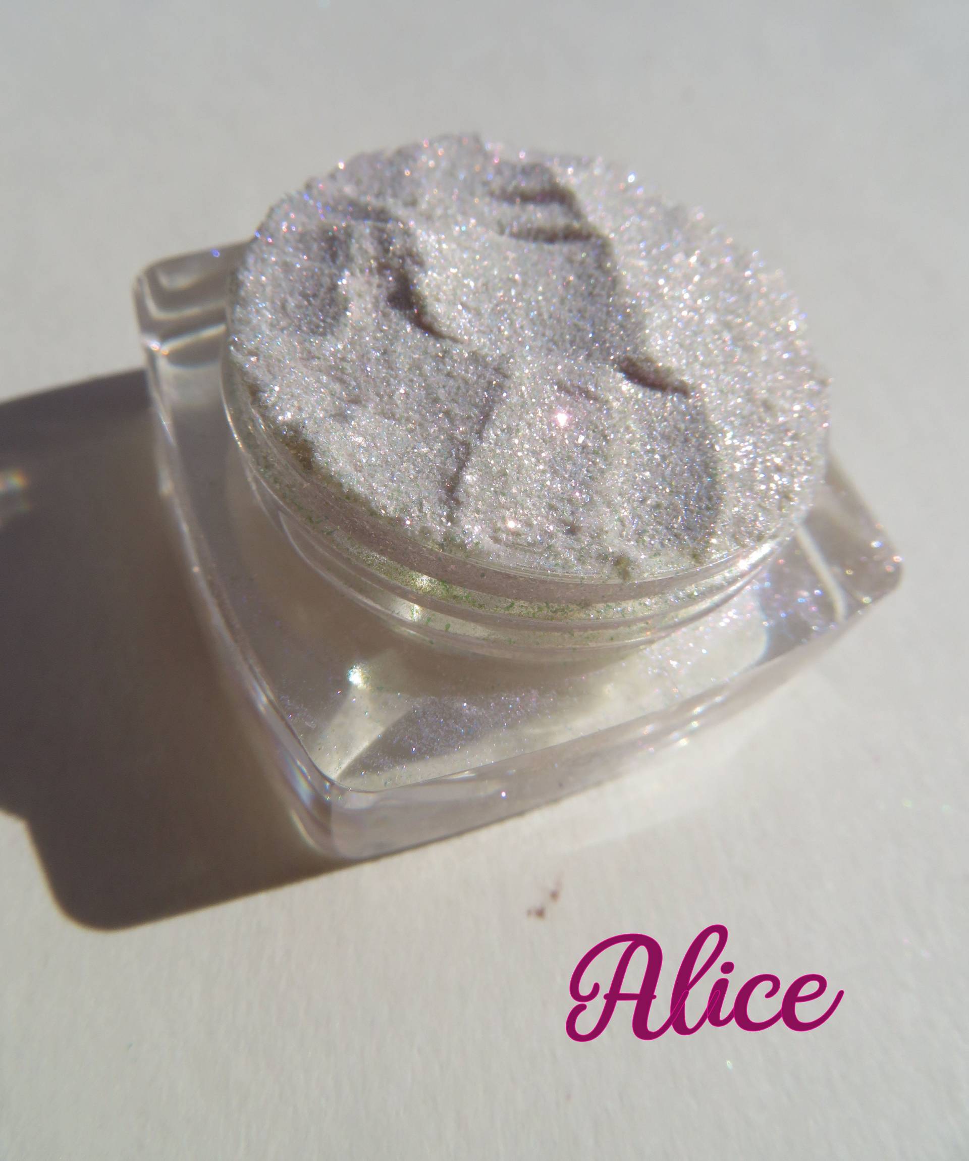 Alice Pink Schimmer Mineral Eyeshadow - Vegan Glitter Makeup von Etsy - kmms