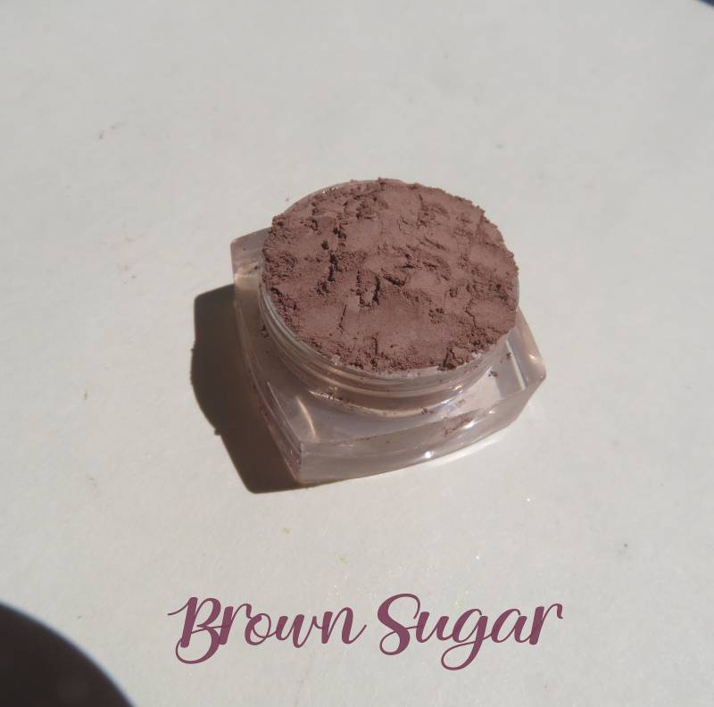 Brown Sugar - Matter Mineral-Lidschatten Veganes, Umweltfreundliches Make-Up von Etsy - kmms