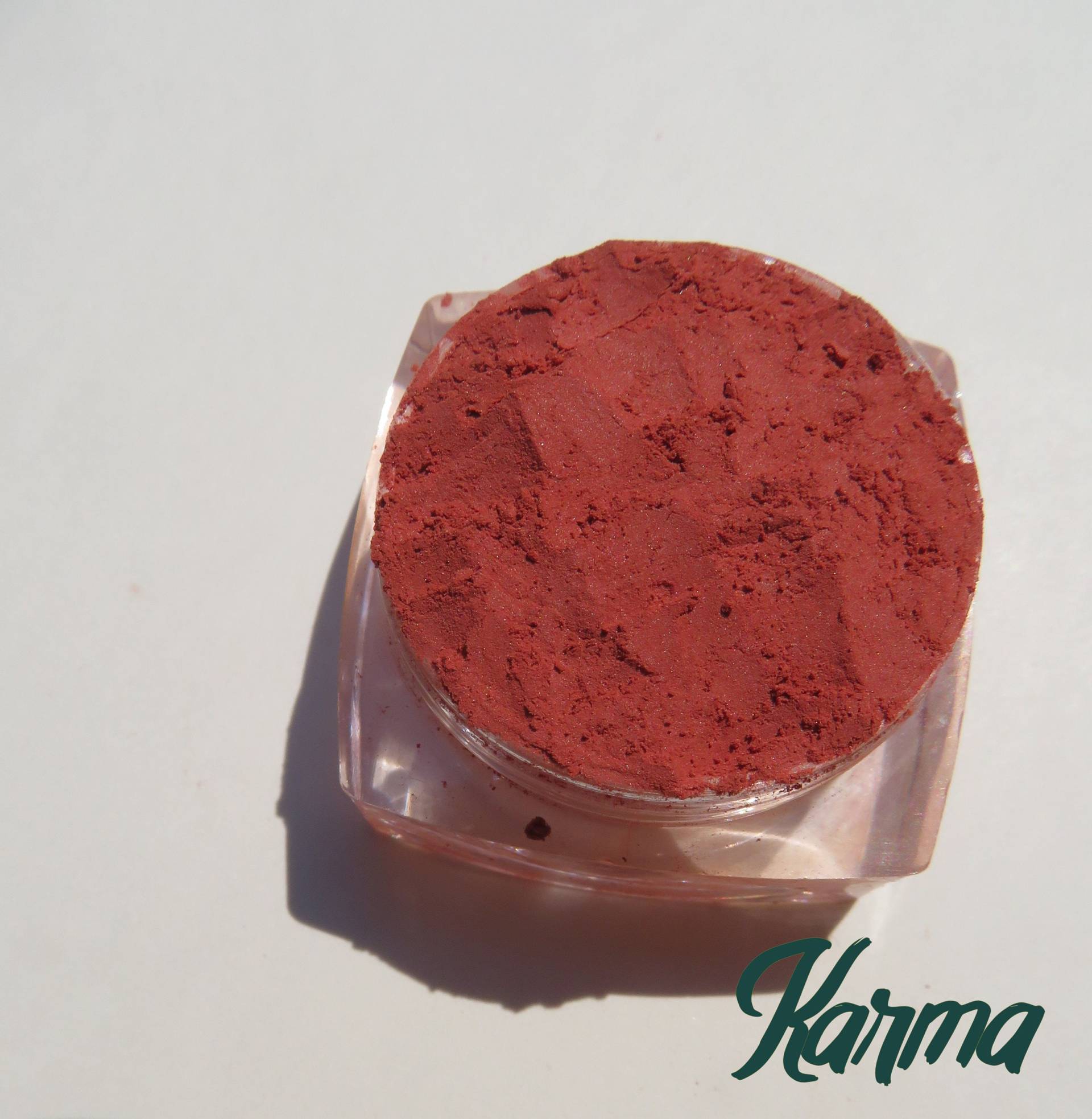 Karma - Matte Mineral Eyeshadow Orange Rot Braun, Vegan Karma - Matte Mineral Eyeshadow Orange Rot Braun, Vegan von Etsy - kmms