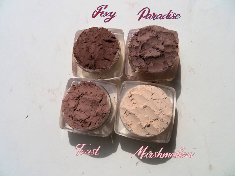 Matte Browns Mineral Eyeshadow 4-Teiliges Set Vegan, Tierversuchsfreie Pigmente von Etsy - kmms