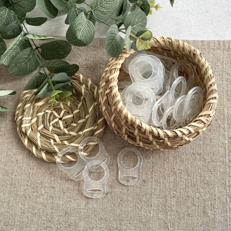 Schnuller Adapter Silikonring von Etsy - knoetchenliebe