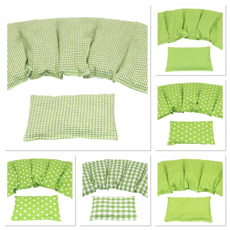 2 Er Set " Lime Kl. Karo 51 X 21 cm 5 Kammer 6 Designs Kirschkernkissen Körnerkissen Wärmekissen Xxl Weizen Raps Dinkelkissen von Etsy - koernerkissen
