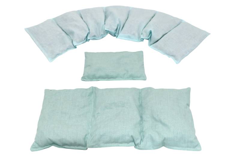 3 Er Set 66 X 17 cm 7 Kammer " Mint Uni Kirschkernkissen 6 Designs Körnerkissen Wärmekissen Xxl Weizen Dinkel Raps Trauben von Etsy - koernerkissen