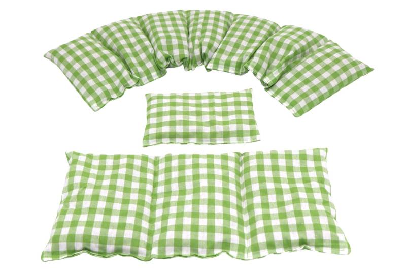 3 Er Set 66 X17 cm 7 Kammer " Lime Karo Kirschkernkissen 6 Designs Körnerkissen Wärmekissen Xxl Weizen Dinkel Raps Trauben von Etsy - koernerkissen